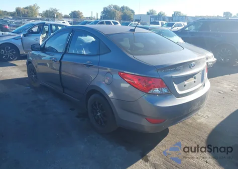 2014 Hyundai Accent Gls из США, поврежденный, VIN KMHCT4AE9EU597960